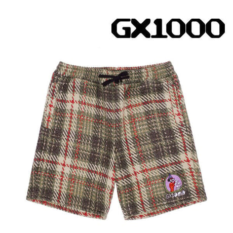 GX1000 パンツ　GX1000 Sweat Short （Earth Jerga） ハーフ パンツ メンズ ジーエックスセン