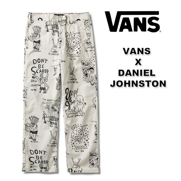 パンツ メンズ バンズ VANS X DANIEL JOHNSTON AUTHENTIC CH