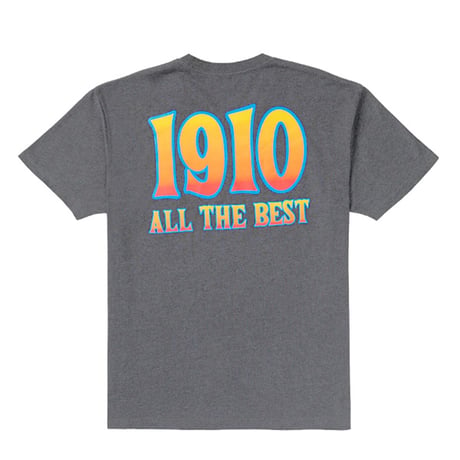 1910 9teenten Tシャツ グレー　1910 In Your Head Too SS Tee （Charcoal） 半袖 ナインティーン テン