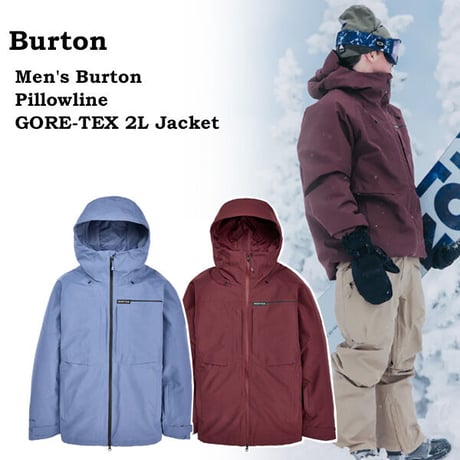 23-24 BURTON スノージャケット スノーボードウェア メンズ バートン   Men's Burton Pillowline GORE‑TEX 2L Jacket（2カラー）