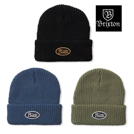 SALE BRIXTON ビーニー パーソンズ ブリクストン ニット帽　BRIXTON PARSONS BEANIE （BLACK　DEEP SEA　OLIVE SURPLUS）