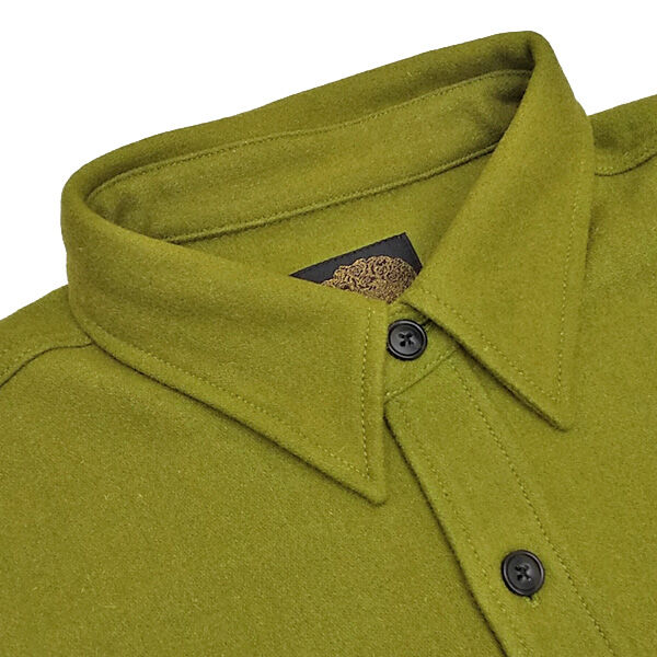 22-23 フランネルシャツ グリーンクロージング GREEN CLOTHING WOOL