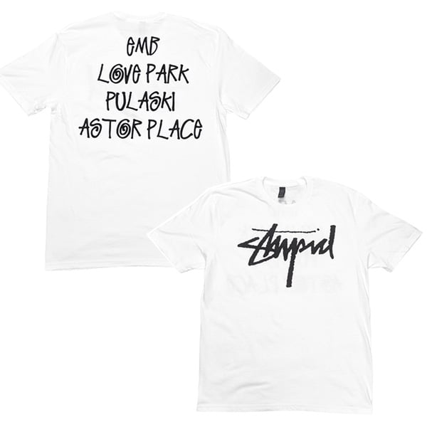 DEAR, STUPID TEE LTD ディアースケーティング 半袖 Tシャツ （WHITE