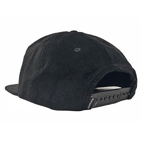DIAL TONE WHEELS キャップ　Dial Logo Corduroy Snapback Cap （Black)  ダイアル トーン
