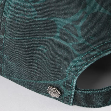FORMER キャップ フォーマー グリーン　FORMER LEGACY ROSE CAP (PETROL)