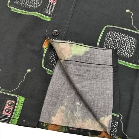 SALE VOLCOM シャツ 半袖 ボルコム メンズ　FEATURED ARTIST JUSTIN HAGER WOVEN SHORT SLEEVE SHIRT