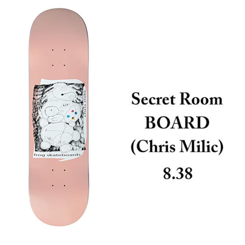 スケボー デッキ スケートボード フロッグ 【8.38】FROG Secret Room (