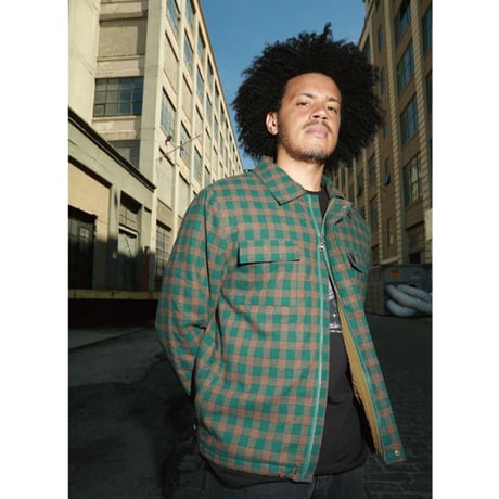 THEORIES ジャケット セオリーズ　THEORIES JACKETS LANTERN QUILTED FLANNEL JACKET （GREEN）