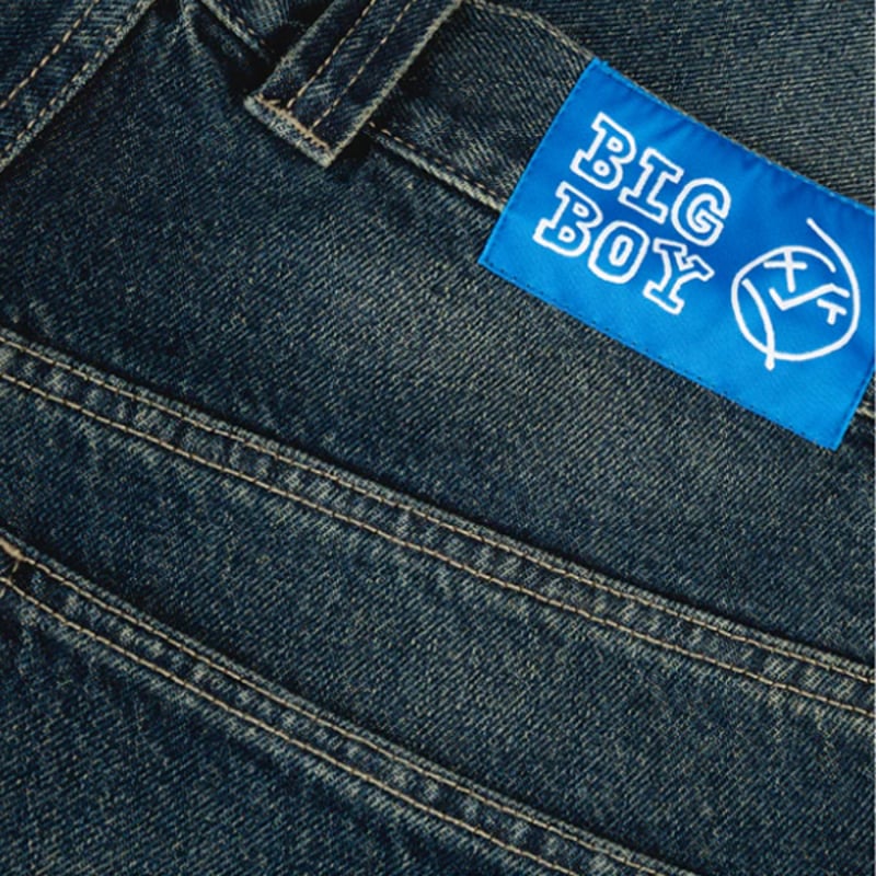 POLAR SKATE CO BIG BOY JEANS ポーラー ビッグボーイ パンツ 青 