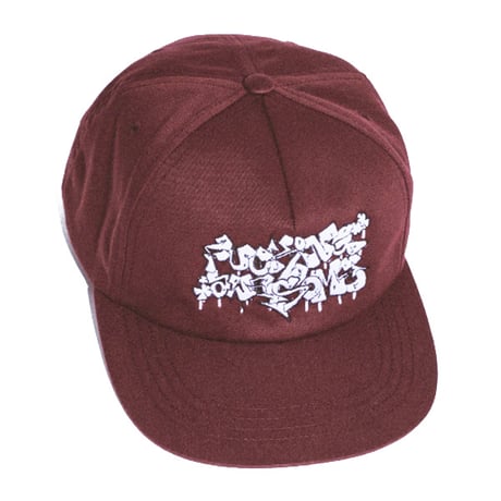 FUCKING AWESOME CAP ファッキンオーサム キャップ　FUCKINGAWESOME Liter 6 Panel Snapback (Maroon)
