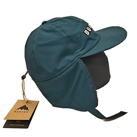 SALE 24-25 BURTON キャップ イヤーフラップ バートン　Burton Lunchlap Earflap Hat （Deep Emerald　Summit Taupe）