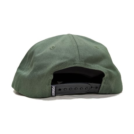 FORMER キャップ フォーマー グリーン　FORMER FLATLINE CAP (WASHED GREEN)