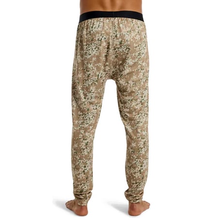 BURTON メンズ スノーボード インナー Men's Burton Midweight Base Layer Pants （Snowfall Camo) メンズ インナーパンツ 24-25