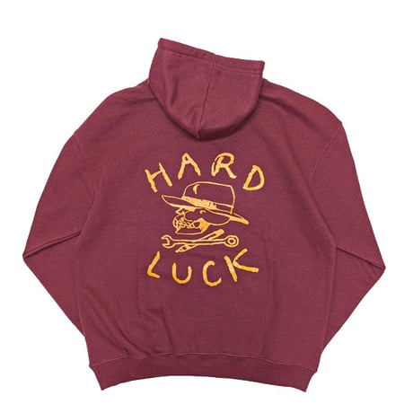 SALE HARD LUCK パーカー ハードラック Hard Luck OG Logo Pullover Hoodie （Burgundy）