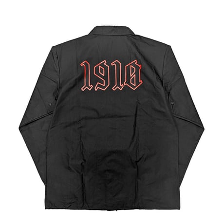 1910 9teenten コーチジャケット　1910 Stay Clean Coaches Jacket （Black） コーチジャケット ナインティーン テン