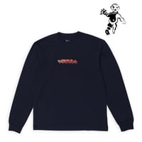 SALE DANCER SKATE Tシャツ 長袖 ネイビー ダンサー スケート　DANCER Analog LS Tee （Dark Navy）