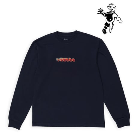 DANCER SKATE Tシャツ 長袖 ネイビー ダンサー スケート　DANCER Analog LS Tee （Dark Navy）