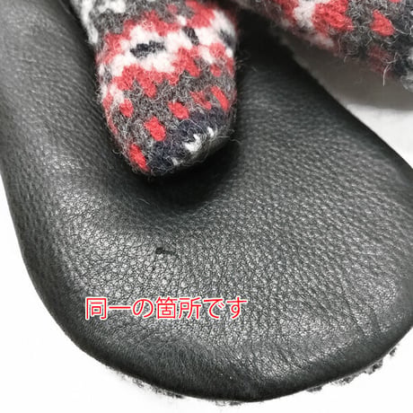 “訳ありOUTLET SALE” GREEN CLOTHING KNIT MITT （ALPS/Lサイズ) 22-23 ミトン ミット グローブ メンズ レディース グリーンクロージング