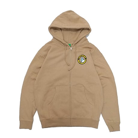 SALE ANTIHERO SKATEBOARDS パーカー ベージュ アンタイヒーロー　ANTI HERO PIGEON ROUND ZIP HOODIE （SAND）