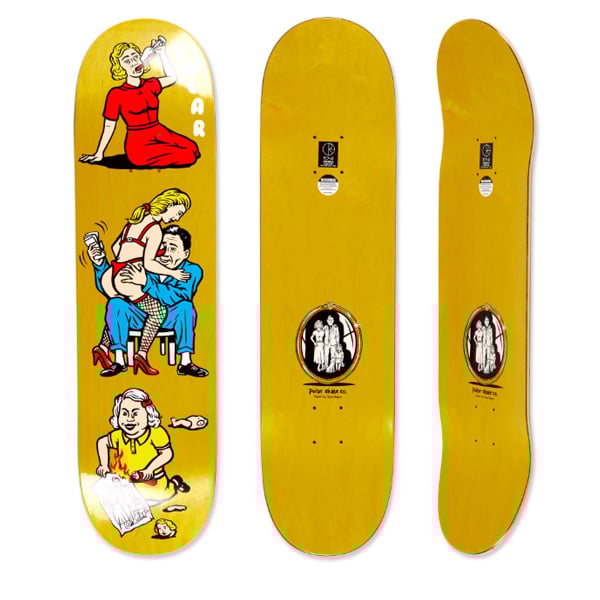 polar deck ポーラー　happy sad　スケートボード　デッキ POLAR（ポーラー）｜デッキ スケートボード｜カリフォルニア
