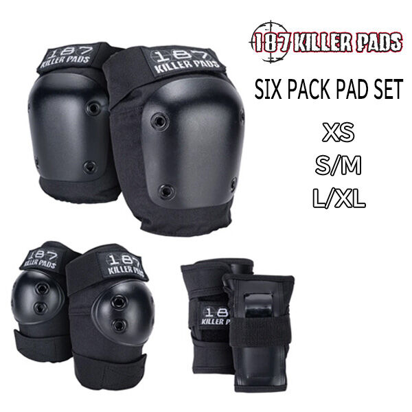 187 KILLER PADS ニーパッド スケート用 Ｌサイズ 187 KILLER PADS PRO KNEE PAD Lサイズ スケートボード(スケボー