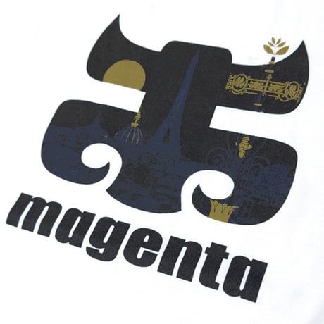 MAGENTA SKATEBOARDS Tシャツ 半袖 白 マゼンタ マジェンタ　MAGENPATH TEE （WHITE）