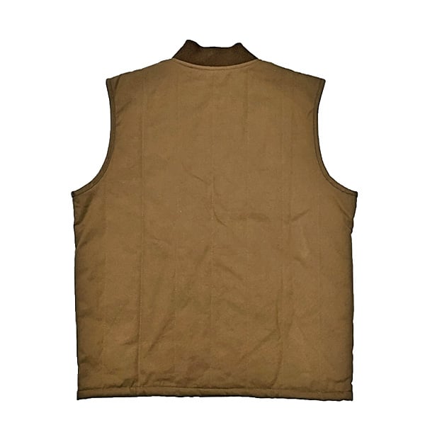 スピットファイヤー　SPITFIRE オレンジ ダウンベスト Lサイズ Spitfire Swirl Orange Puffer Vest | Zumiez