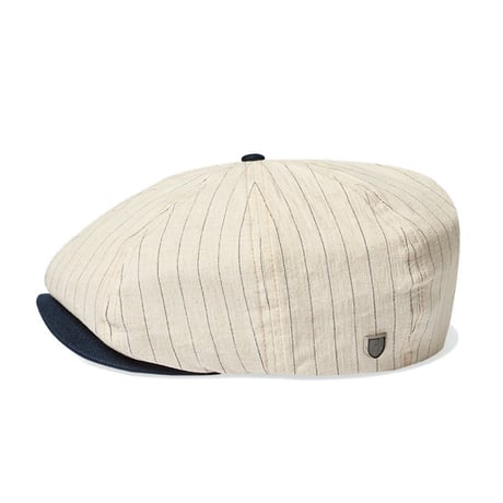 SALE BRIXTON キャスケットタイプ ブリクストン クリーム色　20TH ANNIV BROOD CAP （CREAM/NAVY）