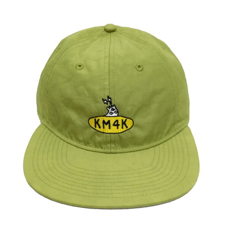 KM4K キャップ NYLON CAP （GREEN ORANGE） カモシカ ナイロンキャ...