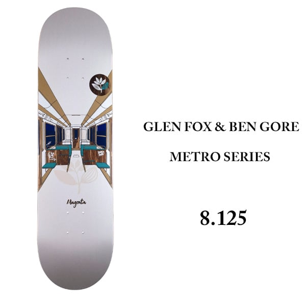 MAGENTA SKATEBOARDS デッキ 8.125インチ マゼンタ マジェンタ DEC