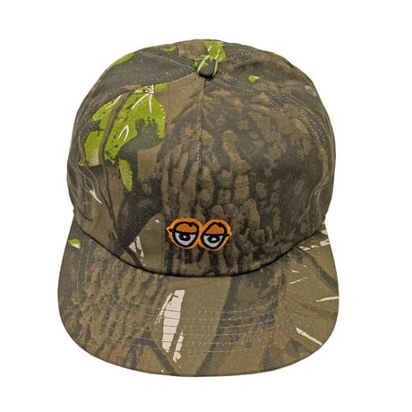 KROOKED キャップ クルキッド　EYES CAMO PANEL SNAPBACK CAP （REAL TREE CAMO）