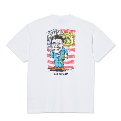 POLAR SKATE CO Tシャツ 半袖 ポーラー　Ray Gun Tee（White）