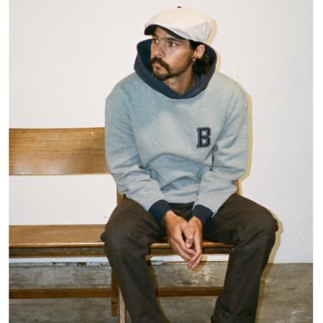 SALE BRIXTON キャスケットタイプ ブリクストン クリーム色　20TH ANNIV BROOD CAP （CREAM/NAVY）