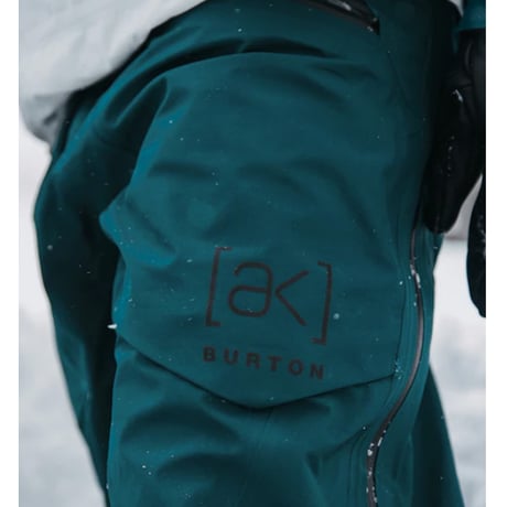 SALE 24-25 メンズ バートン ビブパンツ  Men's Burton [ak] Freebird GORE‑TEX 3L Stretch Bib Pants (Deep Emerald)