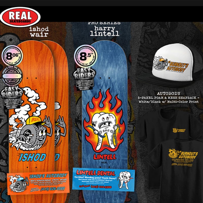 REAL スケートボード パープル/オレンジ スケートボード REAL REAL スケートボード パープル/オレンジ REAL