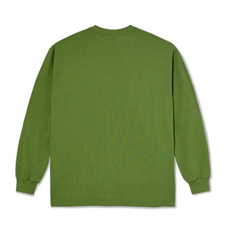 POLAR SKATE CO Tシャツ 長袖 ポーラー　TEAM LS TEE （GARDEN GREEN）