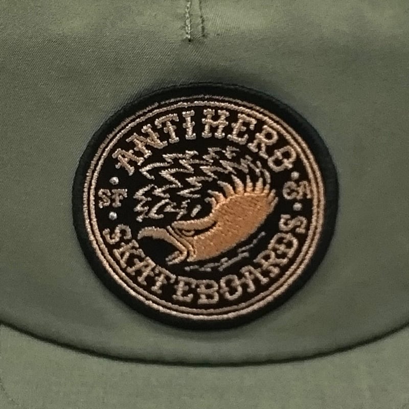 ANTIHERO SKATEBOARDS キャップ アンタイヒーロー 緑 CAP EAGLE