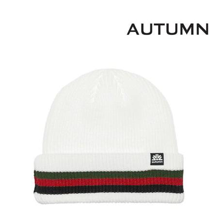SALE ビーニー オータム スノー スノーボード  AUTUMN HEADWEAR CUFF WHITE BEANIE （WHITE）