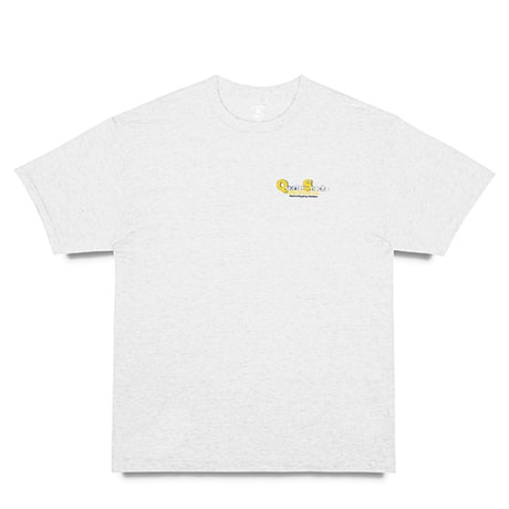 SALE QUARTER SNACKS Tシャツ 半袖 グレー クウォータースナックス　QUARTER SNACKS Sanitation Tee （Ash Grey）