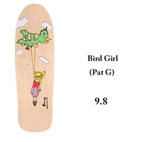 FROG SKATE スケボー デッキ フロッグ DECK 9.8インチ　FROG SKATEBOARDS Bird Girl (Pat G) Deck
