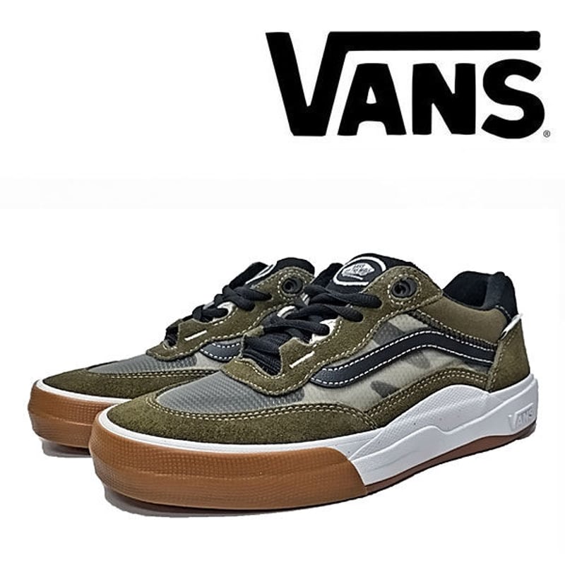 Vans Wayvee Men's Shoes - Dark Olive - 196571244353