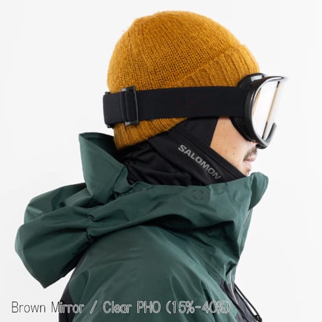 25-26 ゴーグル リボルト スノーボード SUPER LIGHT FRAME Black Gross x Matte R26BLK 調光レンズ