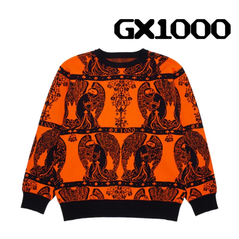 GX1000 セーター GX1000 Jacquard Crewneck （Orange） ...