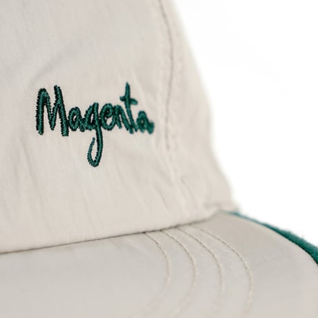 SALE MAGENTA キャップ リバーシブル フリース 緑 ベージュ マゼンタ マジェンタ　MAGENTA SKATEBOARDS 6P REVERSIBLE HAT （GREEN）