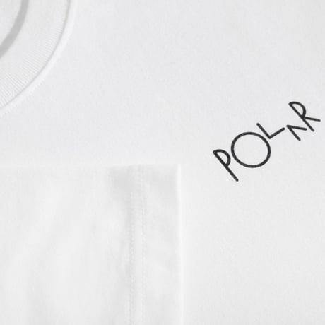 POLAR SKATE CO Tシャツ 半袖 白 ポーラー メンズ　Social Side Tee （White）