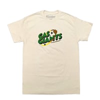 SALE THUNDER TRUCKS サンダー スケボー Tシャツ 半袖 　THUNDER x GAS GIANTS TEE （NATURAL） メンズ 半袖 サンダー