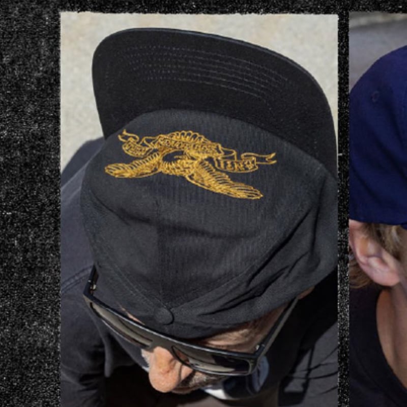 ANTIHERO SKATEBOARDS キャップ アンタイヒーロー ブラック CAP ANT