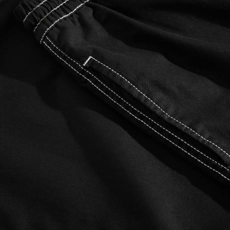 POLAR SKATE CO BIGBOY ポーラー サーフ パンツ 黒　POLAR SKATEBOARD Surf Pants Contrast  （Black）