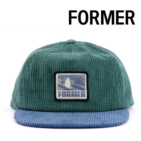 FORMER キャップ FORMER LABYRINTH CAP（BLUE/GREEN） フォ...