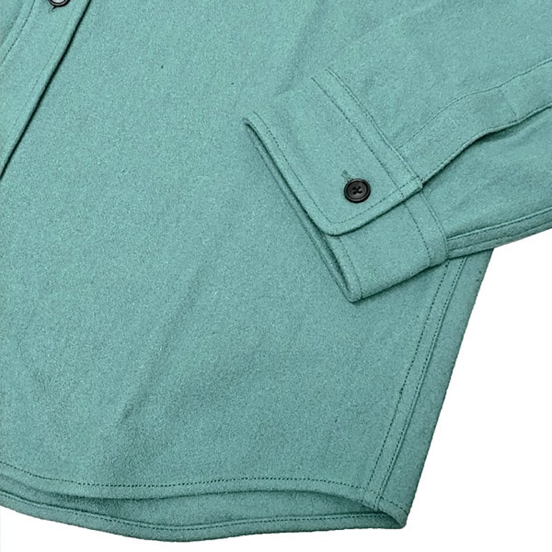 美品 GREENCLOTHING WOOL FLANNEL SHIRTS GREEN CLOTHING グリーンクロージング】WOOL FLANNEL SHIRTS